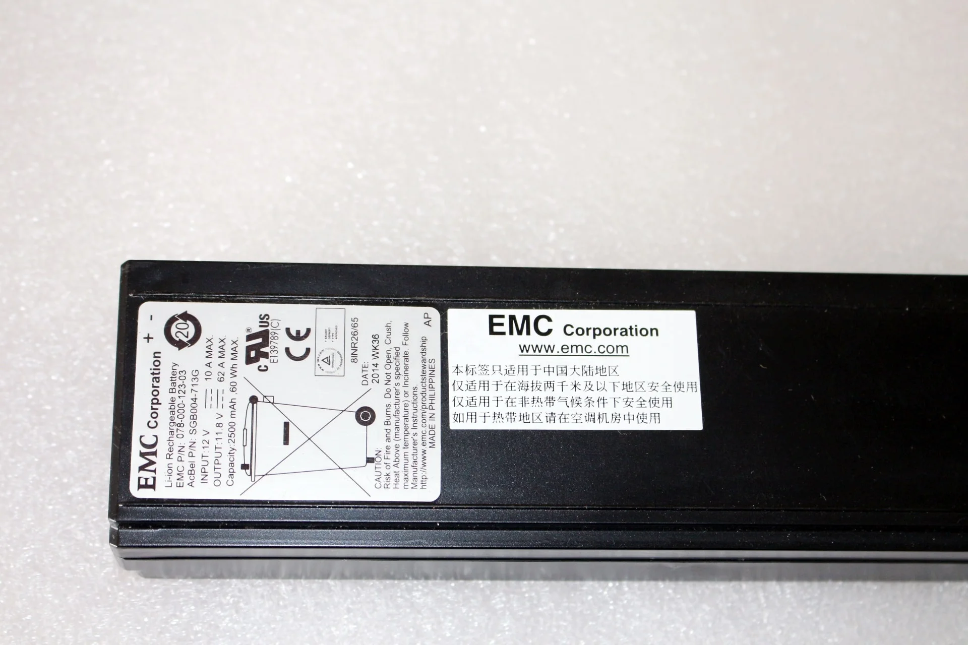 Original New 078-000-092 078-000-104 078-000-123 078-000-132 BBU for EMC VNX Battery Backup Unit