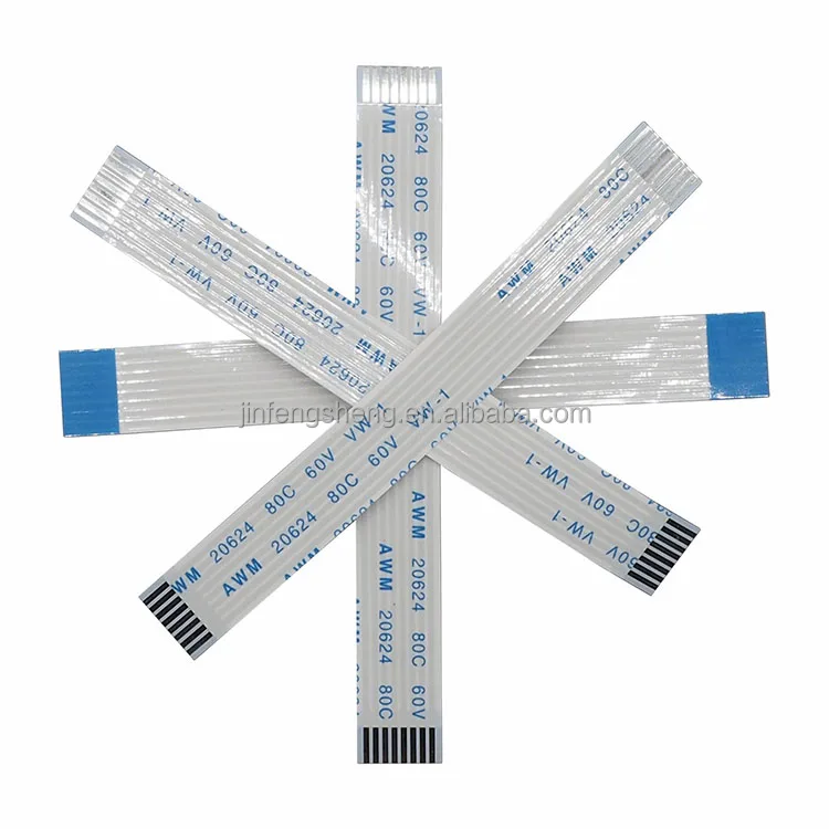 Factory Customized Flexible Flat Ribbon Cable FFC Cable Flexible Flat Ribbon FFC Flat Cable