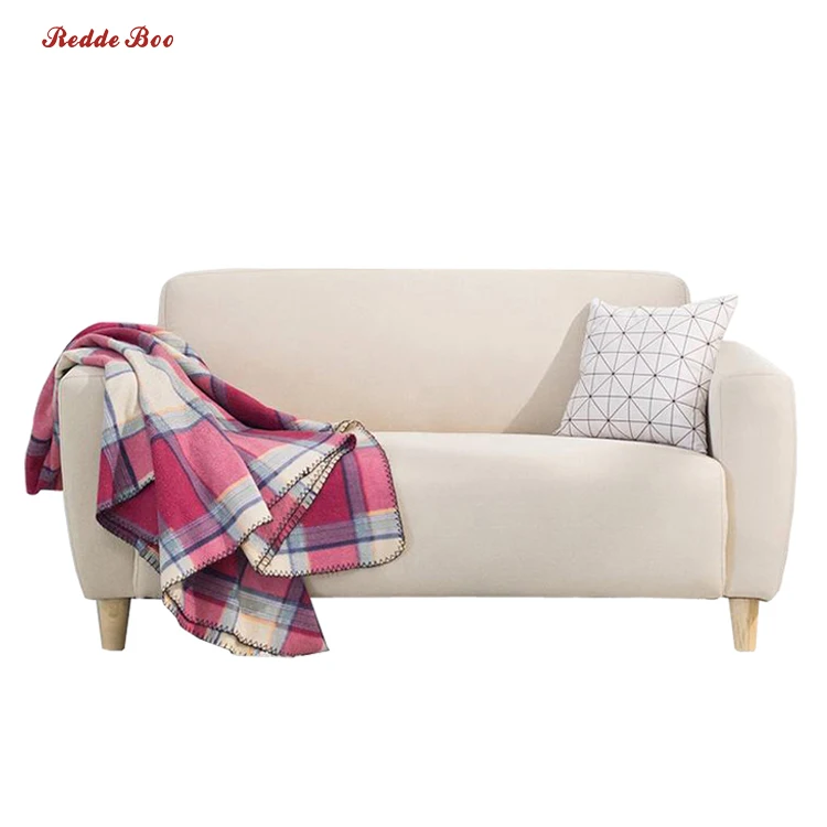 
Leisure popular two seat fabric sofa set, KD sofa bedroom furniture 7034 