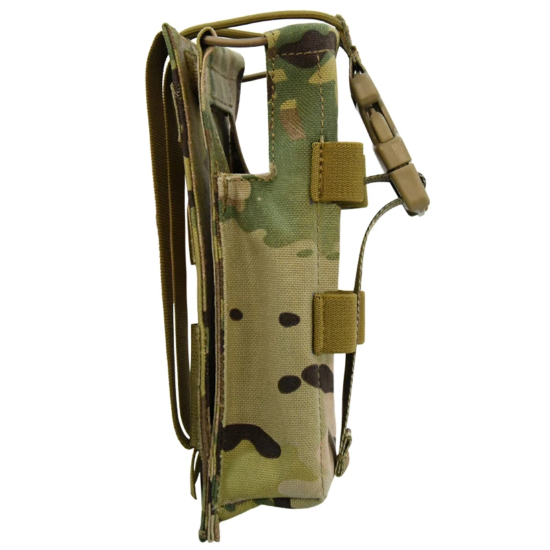 Training wear resistant waterproof tactical vest intercom hanging bag molle system Quick release radio bag