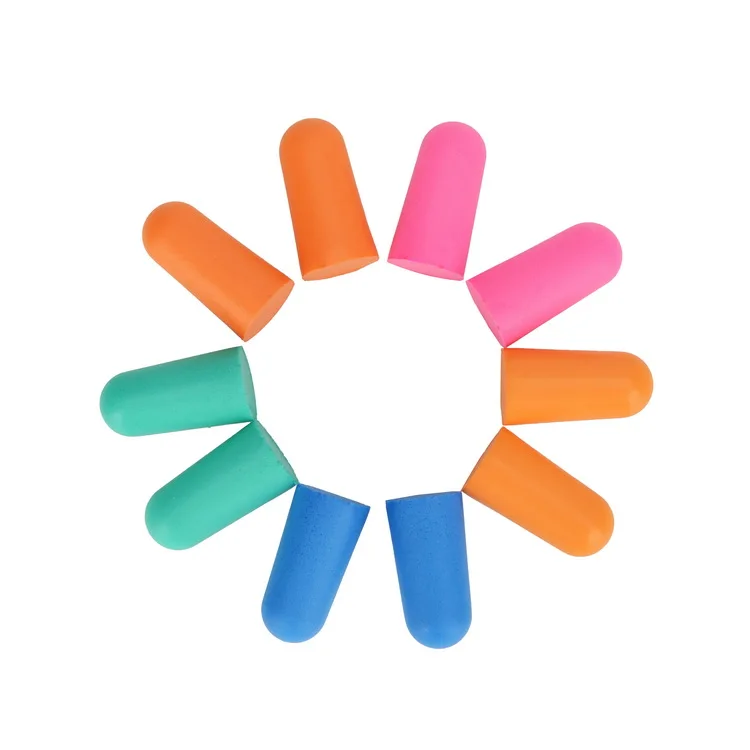 
Customized Color soft foam earplug noise cancelling ear plugs 