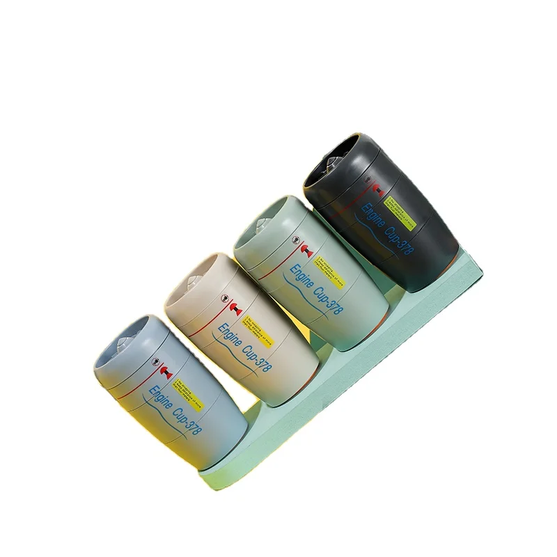 
2021 Innovative Aeroengine Shape Magical Tumbler Suction Mug Bottle Creative Stainless Steel Coffee Cup With Sucker 