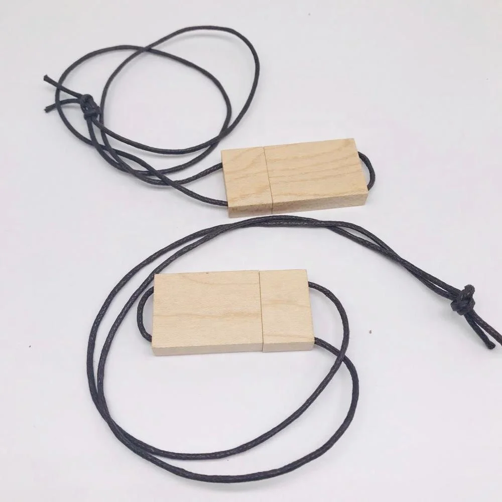 Натуральный деревянный Usb флэш-накопитель с веревкой 1 ГБ 2 64 карта памяти 3 0 ручка привод свадебный подарок гравированный логотип Новое рекламное использование