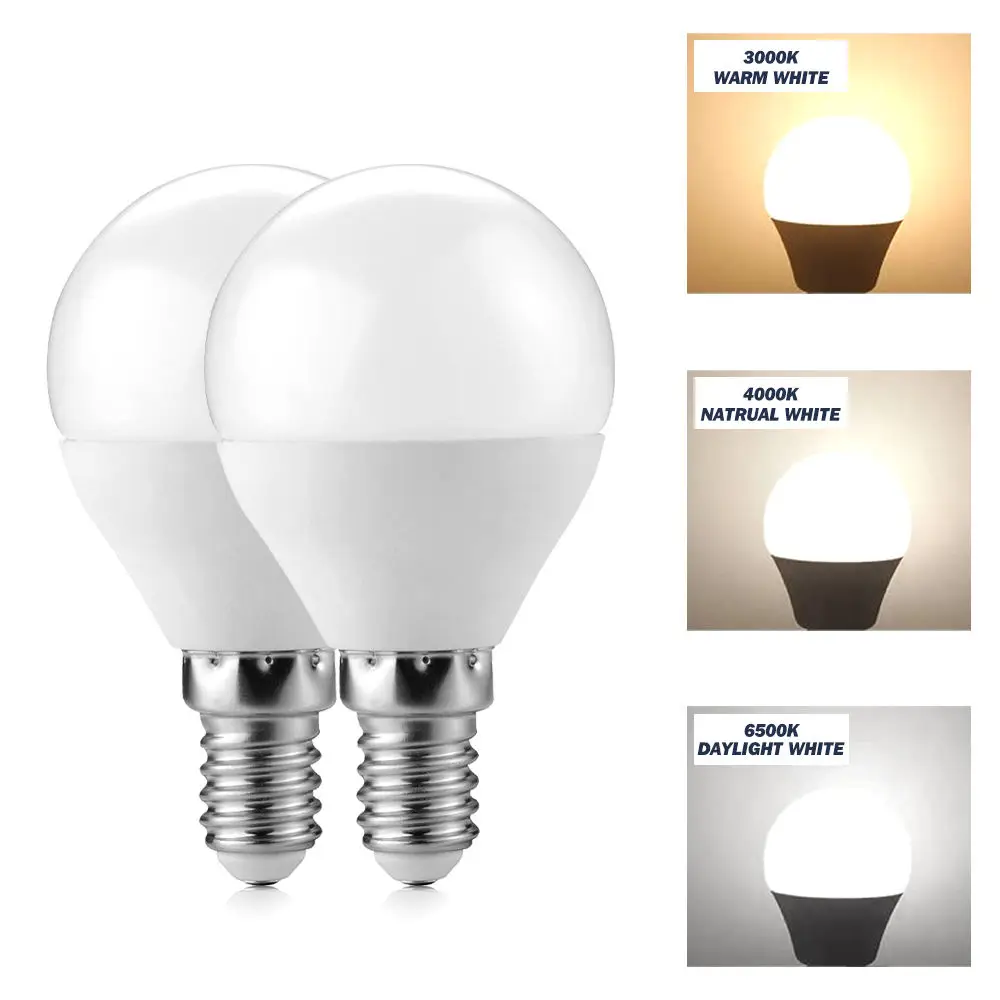 Vertak Residential 3000K 4000K 6500K E14 G45 Heat Lamp Bulbs 10 Watt Lamps Led Lights