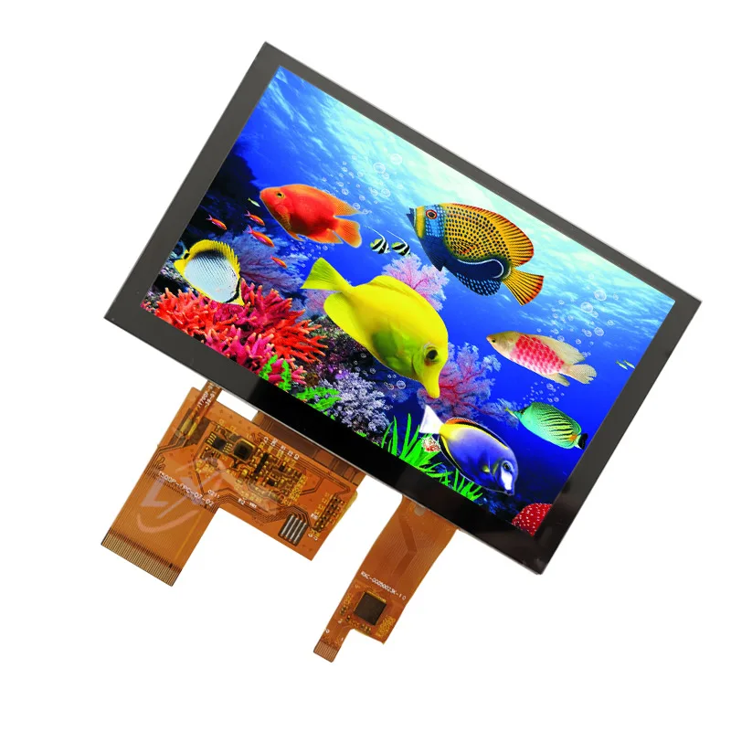 5 inch TFT LCD 800*480 RGB Interface Capacitive Touch panel screen