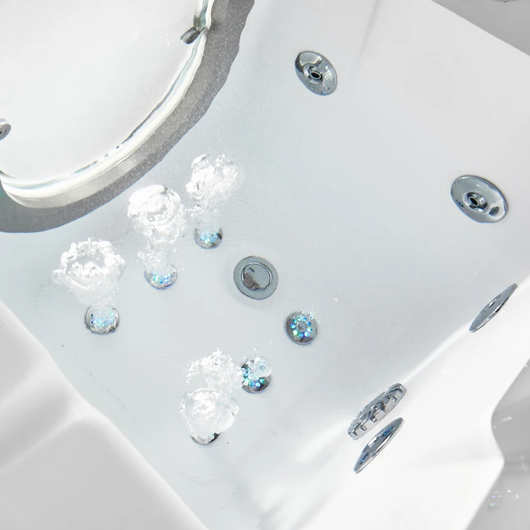 New Design High Quality Step-in Bathtubs White Walk-in Bath With Shower