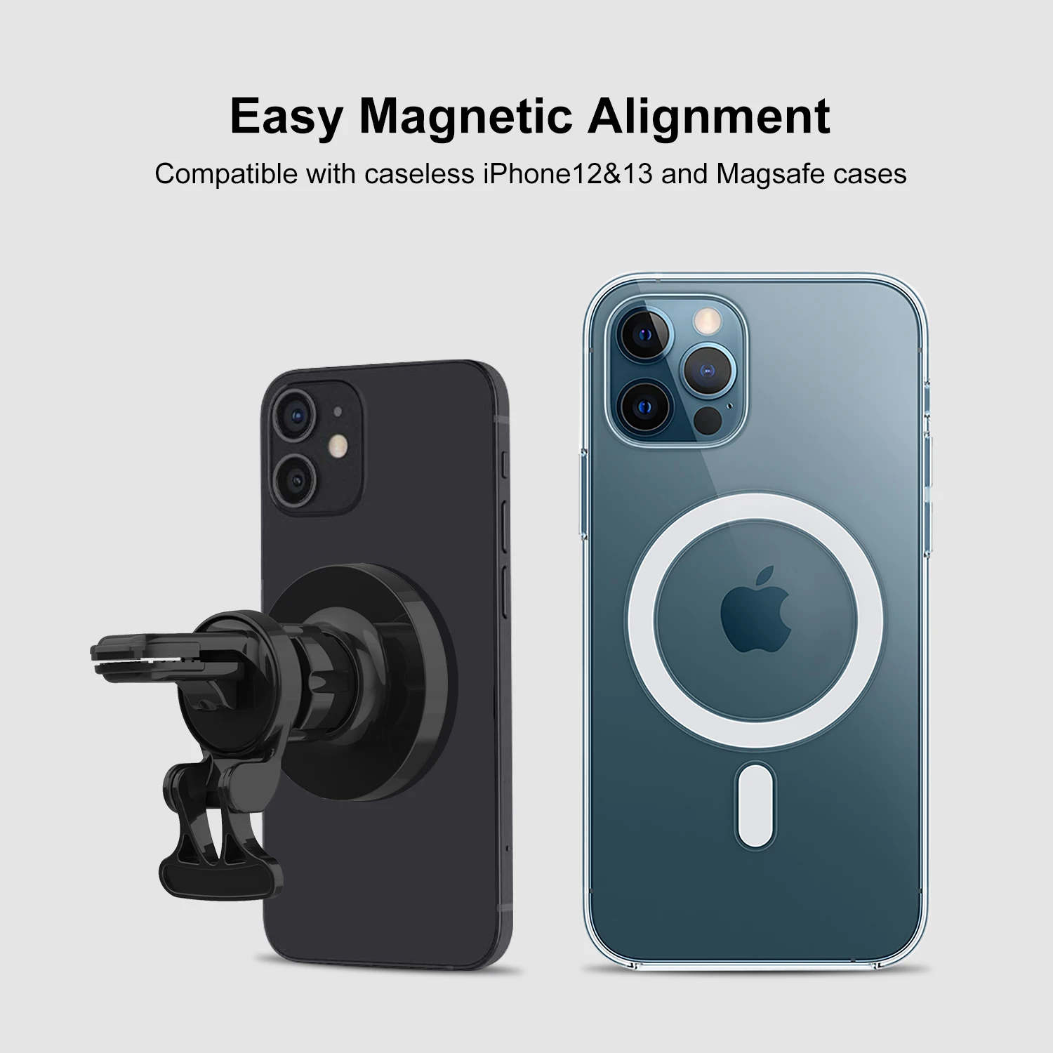 Magnetic Phone Holder For Iphone13 Pc/ Nano Glue Magnetic Car Holder Magnetic Car Mount