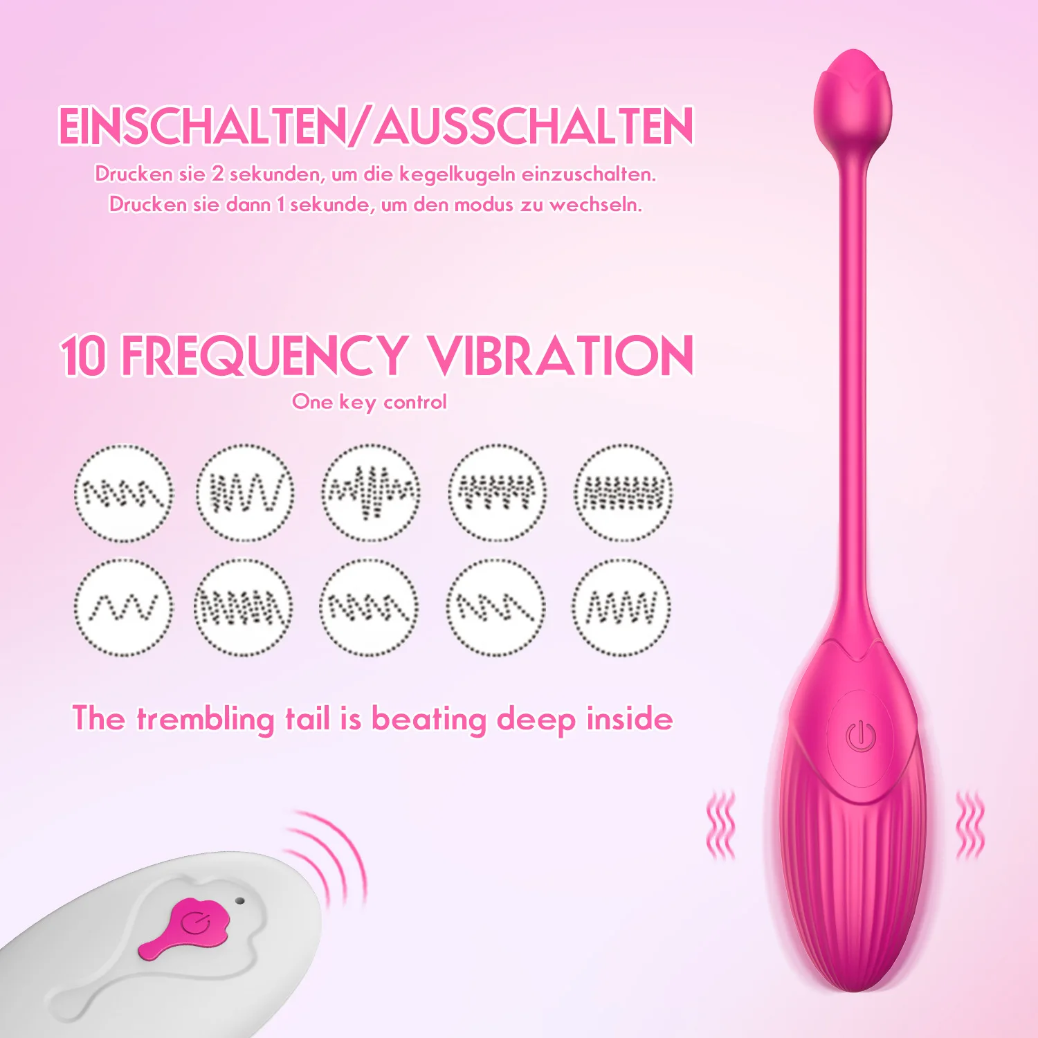 HMJ Silicone Adult Woman Female Vaginal Massage Vaginas Ball Sex Toy Wireless Telecontrol Remote Control Jump love Egg Vibrator