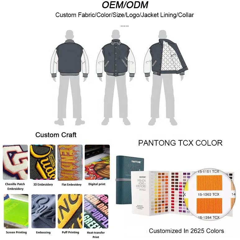 bomber jacket OEM Custom Design American India Embroidery classic men women nylon custom flight bomber jacket