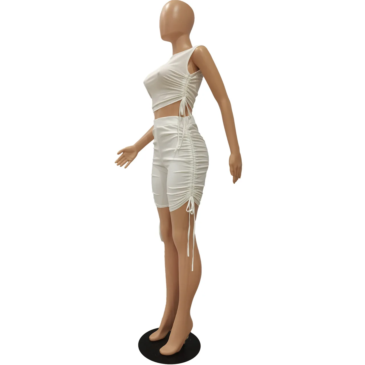 
High Quality Summer casual women top and shorts two piece set women clothing 