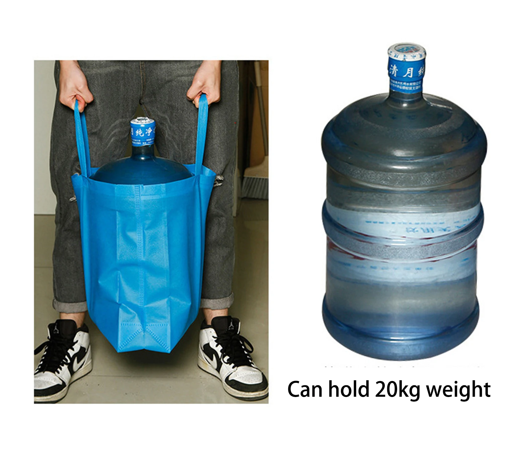 New Arrival Handle Bag Laminated Non-Woven Fabric With Custom Logo Reusable For Shopping Grocery Shoes Packaging