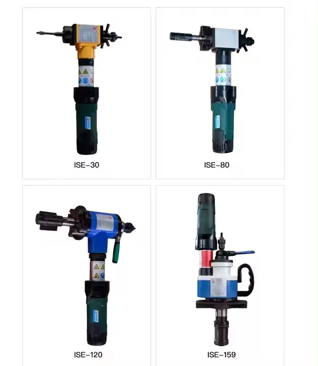ISE-30 inside Mounted Portable Electric Steel manual Pipe Beveling Machine 18-28mm