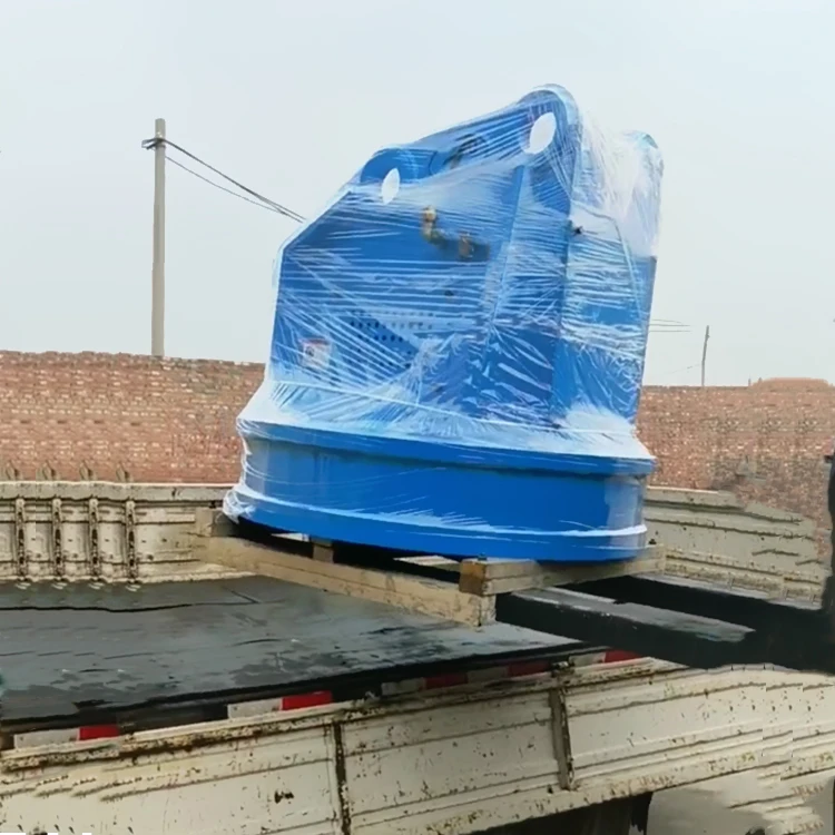 Hydraulic Magnet Lifting Magnet Lifter Installed On Excavator