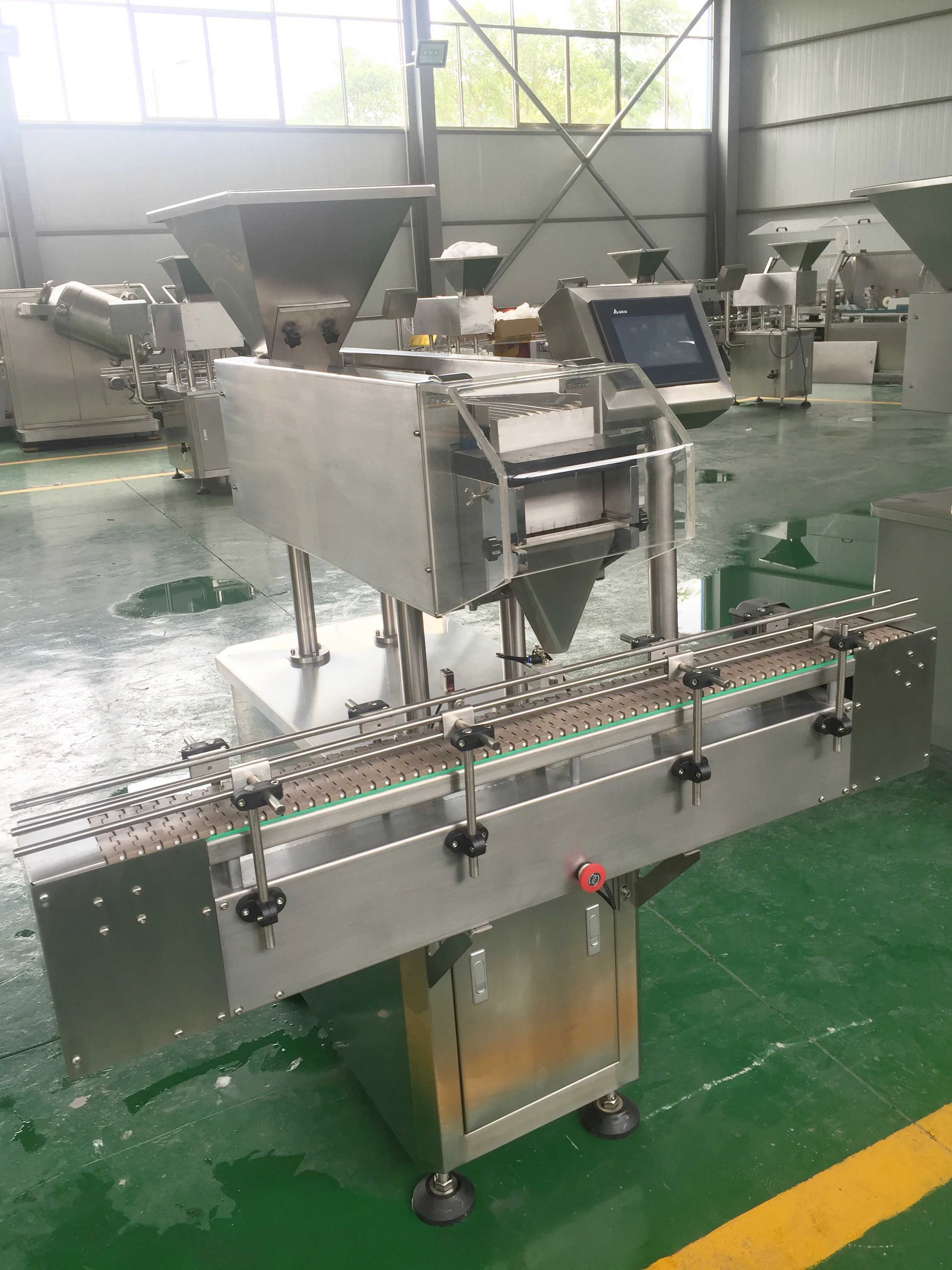 Pharmaceutical Chemical Pill Machinery Electronic Capsule Automatic Counting