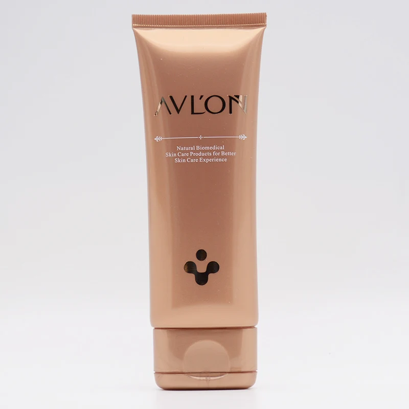 Body Lotion Tube Plastic Skin Care Lotion Packaging Soft Empty Oval Tube Cosmetics Flip Top Cap Custom Make 120g any Color