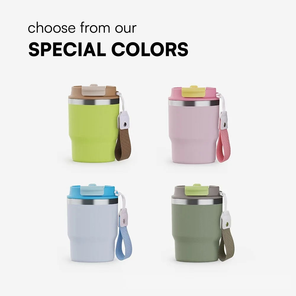 Factory Direct Supply 16oz Double Wall Coffee Cup Thermos Cafe Chaud Car Accompanying Thermos Cup