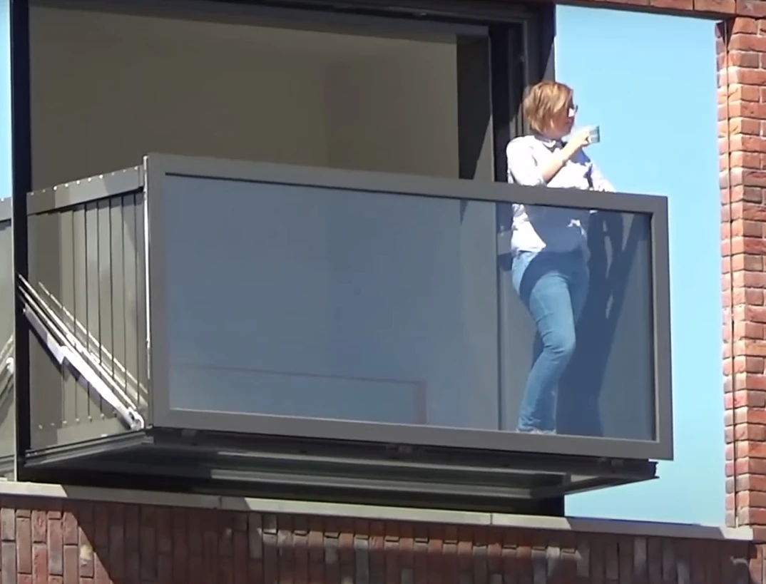 Folding balcony window electric balcony window in sale