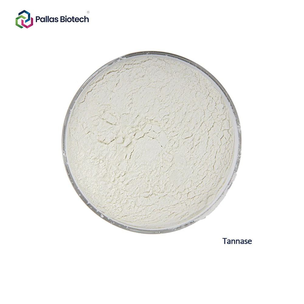 Tannase Use in juice processing can degrade tannic acid, remove astringency and  improve the taste of juice