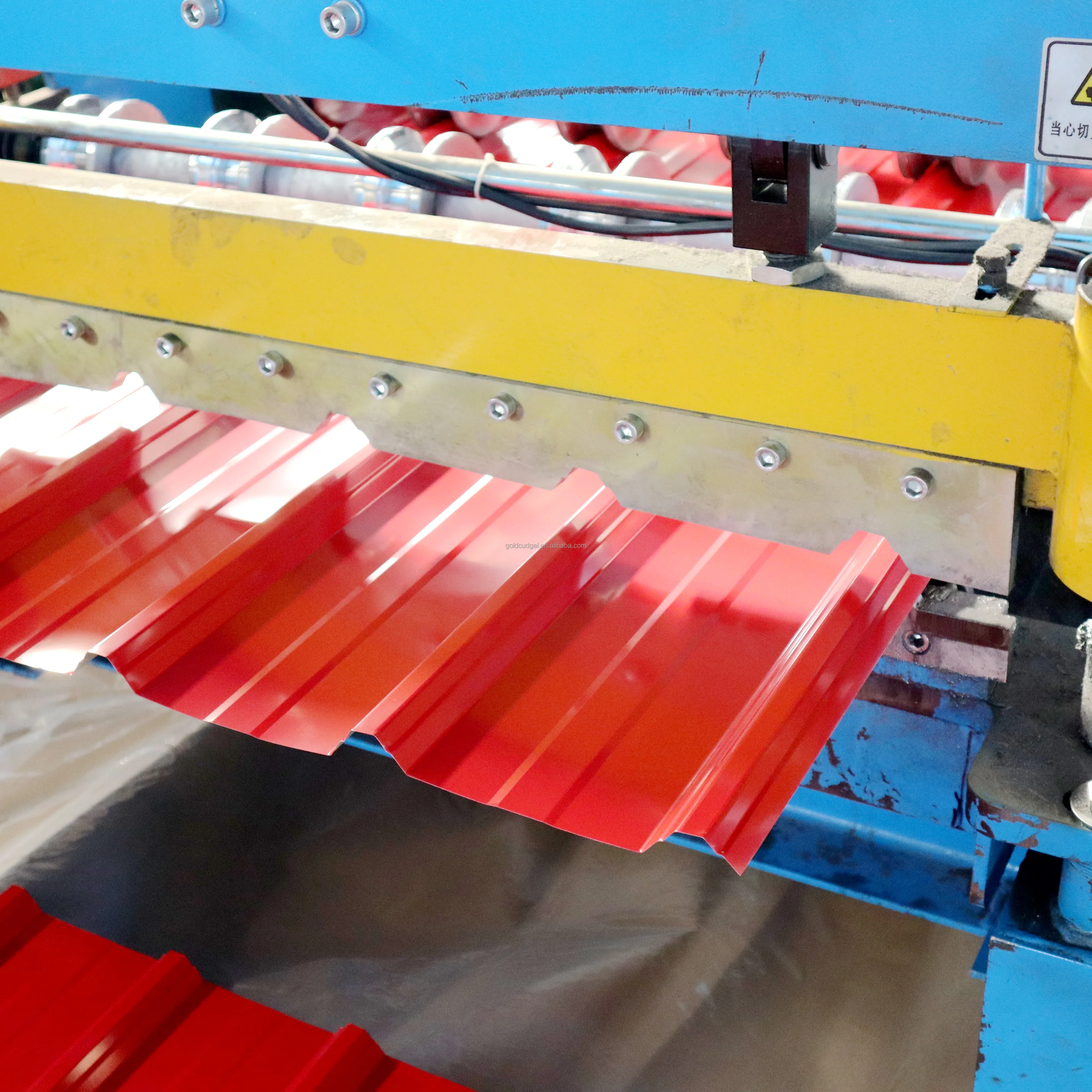 Color-Coated Corrugated Prepainted Galvanized Steel Roof Tiles