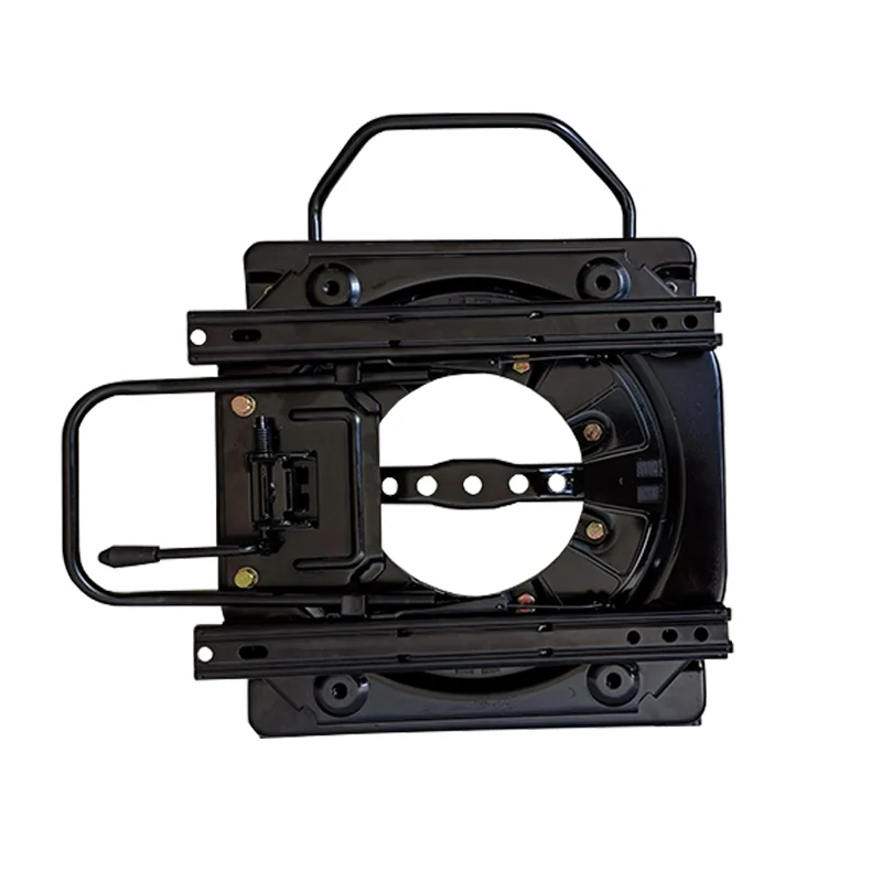 360 Degree Auto Car Seat Rotating Mechanism Swivel Rotary Swivel Plate with Slide Rail for Campervan Campers Motorhome RV