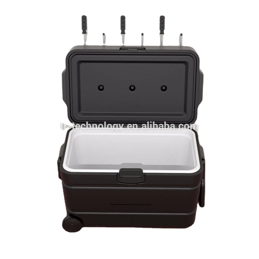 TR-High-capacity 54L Foosball table cooler, Foosball cooler cart for indoor and camping scatola di raffreddamento