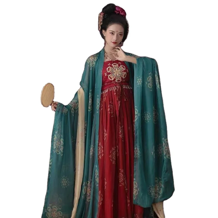 
Chinese traditional costume hanfu Costume of ancient TV series Art photography Stage show Fairy clothing 