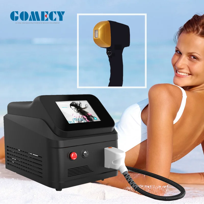 Portable 3 Wavelengths diode laser 810nm 755 808 1064nm multi Fast Ice Laser Hair Removal Machine Diode Laser for Skin Treatment