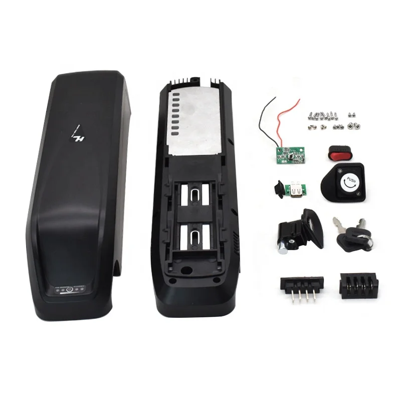 Комплект литиевых батарей 36 в 48 52 сменный корпус для батареи hailong ebike с usb без