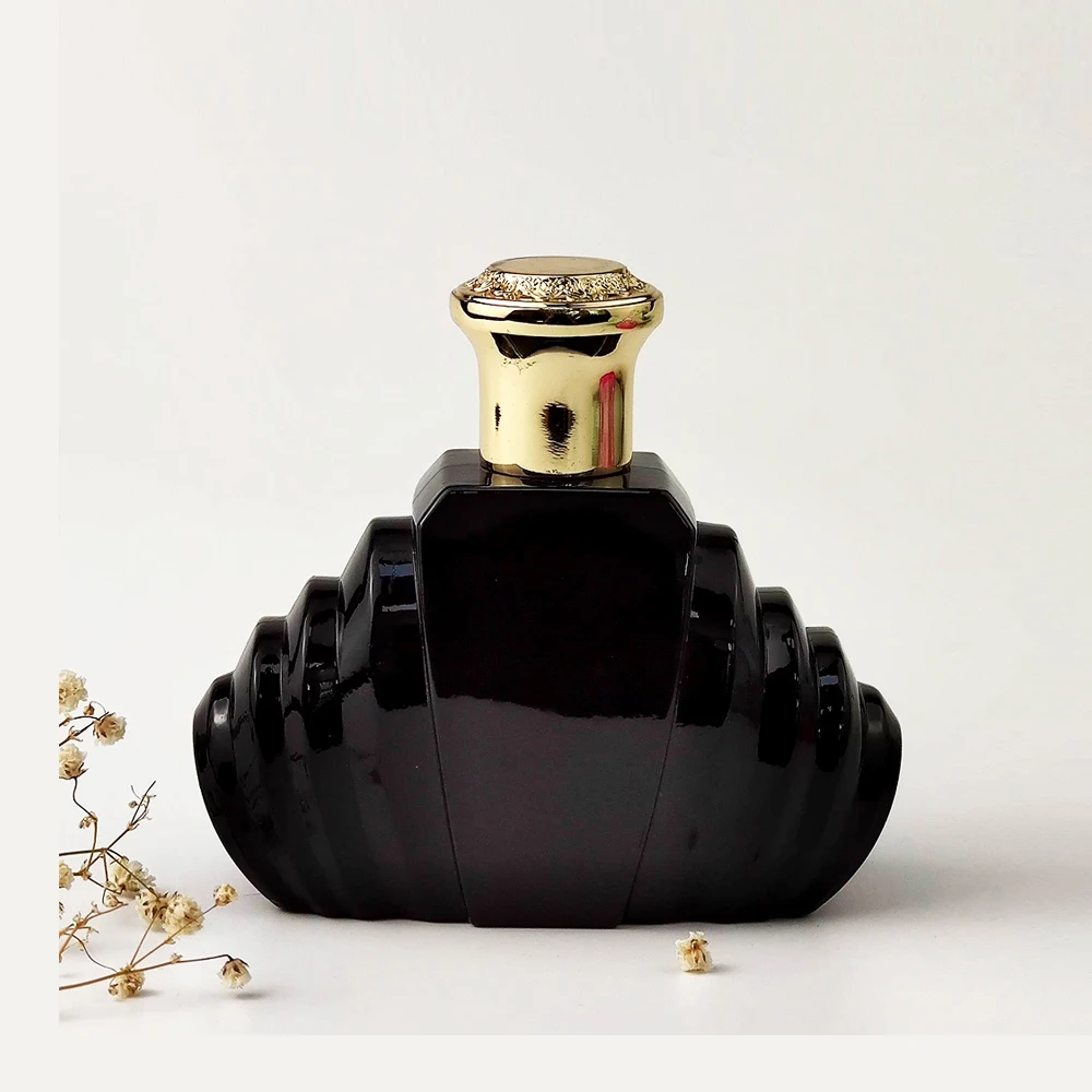 United arab emirates honorable luxury engraved opaque private label female perfume empty bottle pack dubai