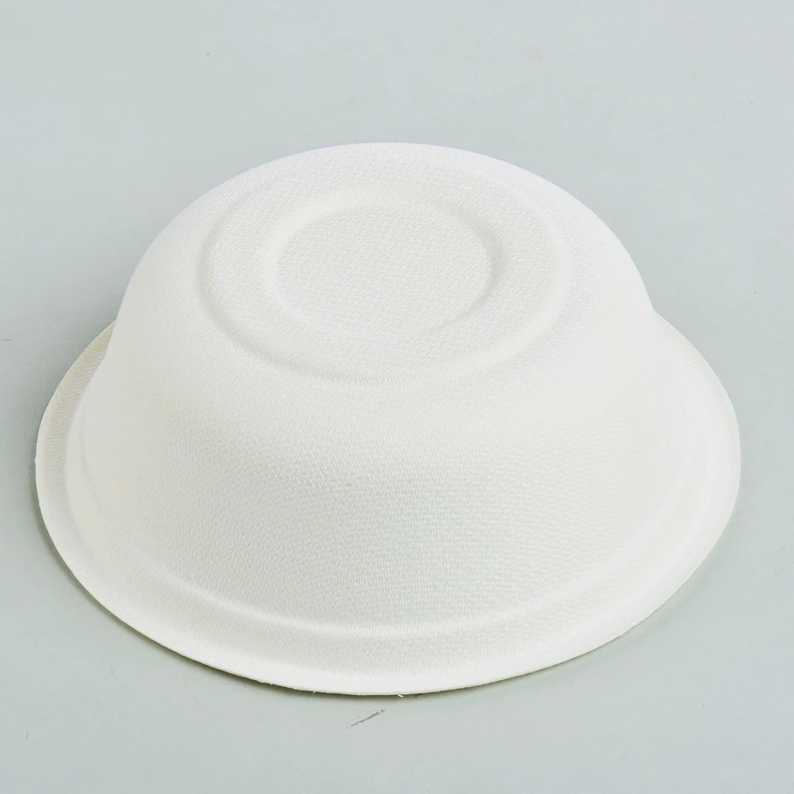 Best selling disposable degradable pulp sugar cane bagasse 350ml sugarcane bowls/Food Container