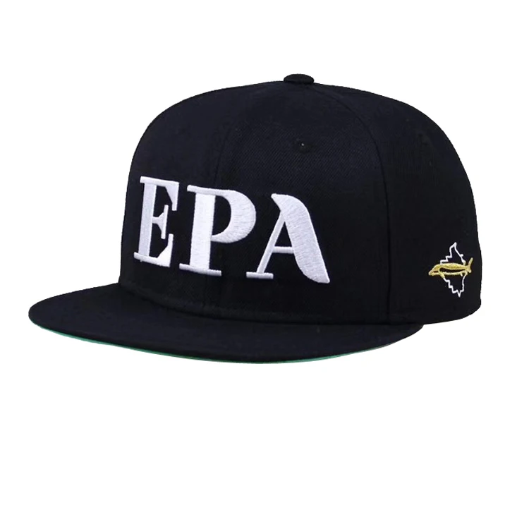 Custom logo vintage caps for men 6 panel fitted yupoong gorra snapback hat