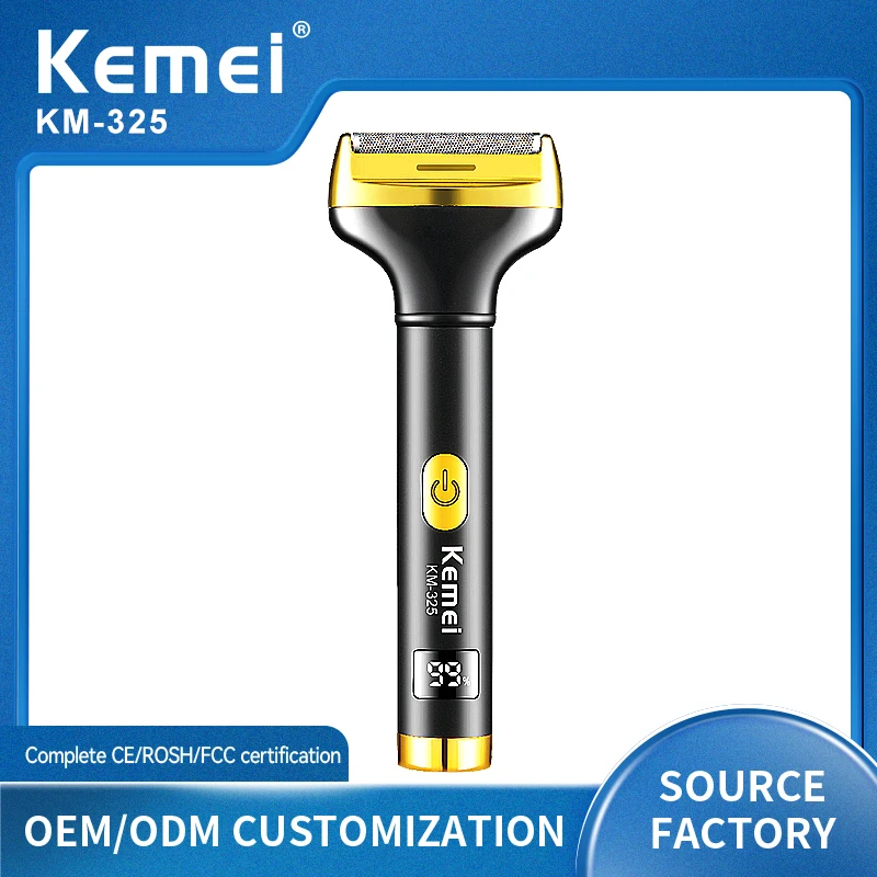 Kemei km-325 Lady Shaver Epilator 7 in1 Facial Ear Hair Clippers Electric Nose Hair Trimmer Eyebrow Trimmers Body Shaver