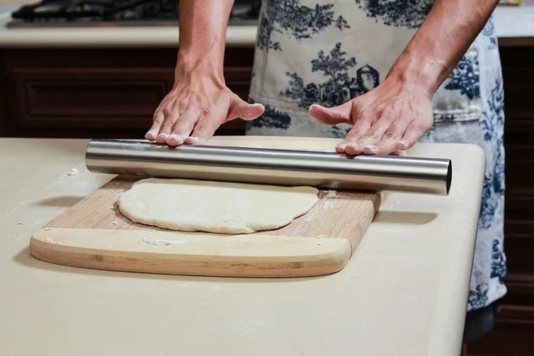 backing tools Rolling Stick  Dough  Rolling Pin kitchen Stainless Steel Rolling Pin