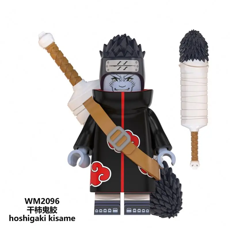 Anime  Yahiko Konan Uchiha Itachi Hoshigaki Kisame Madara Collection Mini Action Figures Building Blocks Kids Toys