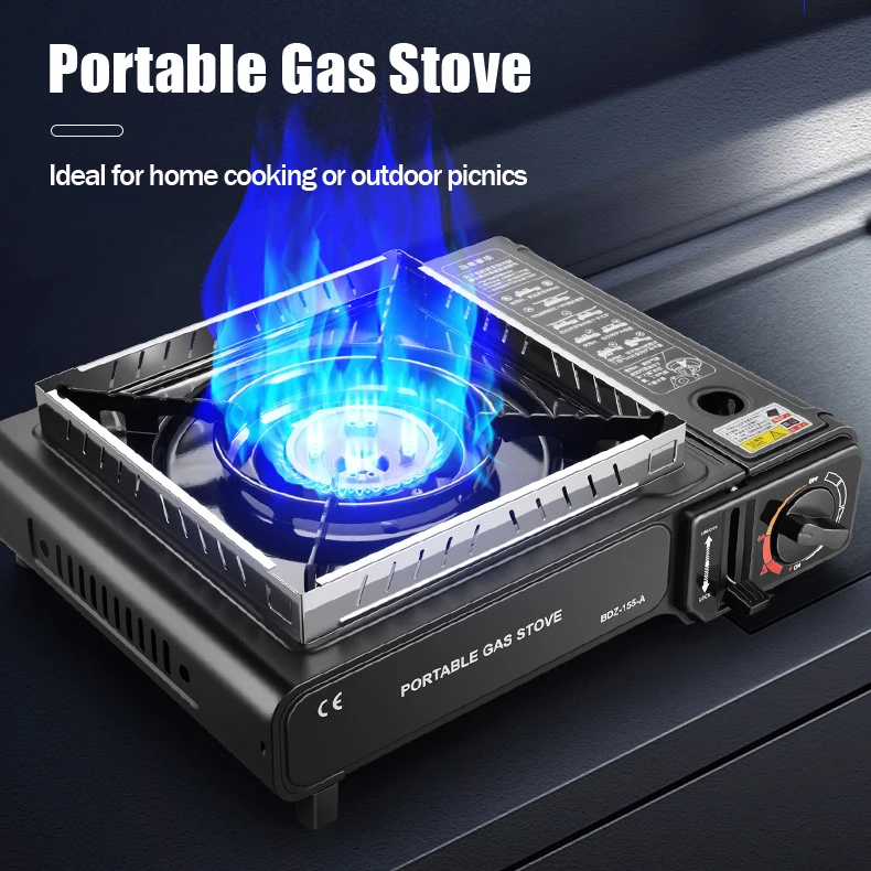 Camping Picnic Multi Fuel Portable Gas Stove for Camping High Power Cooking