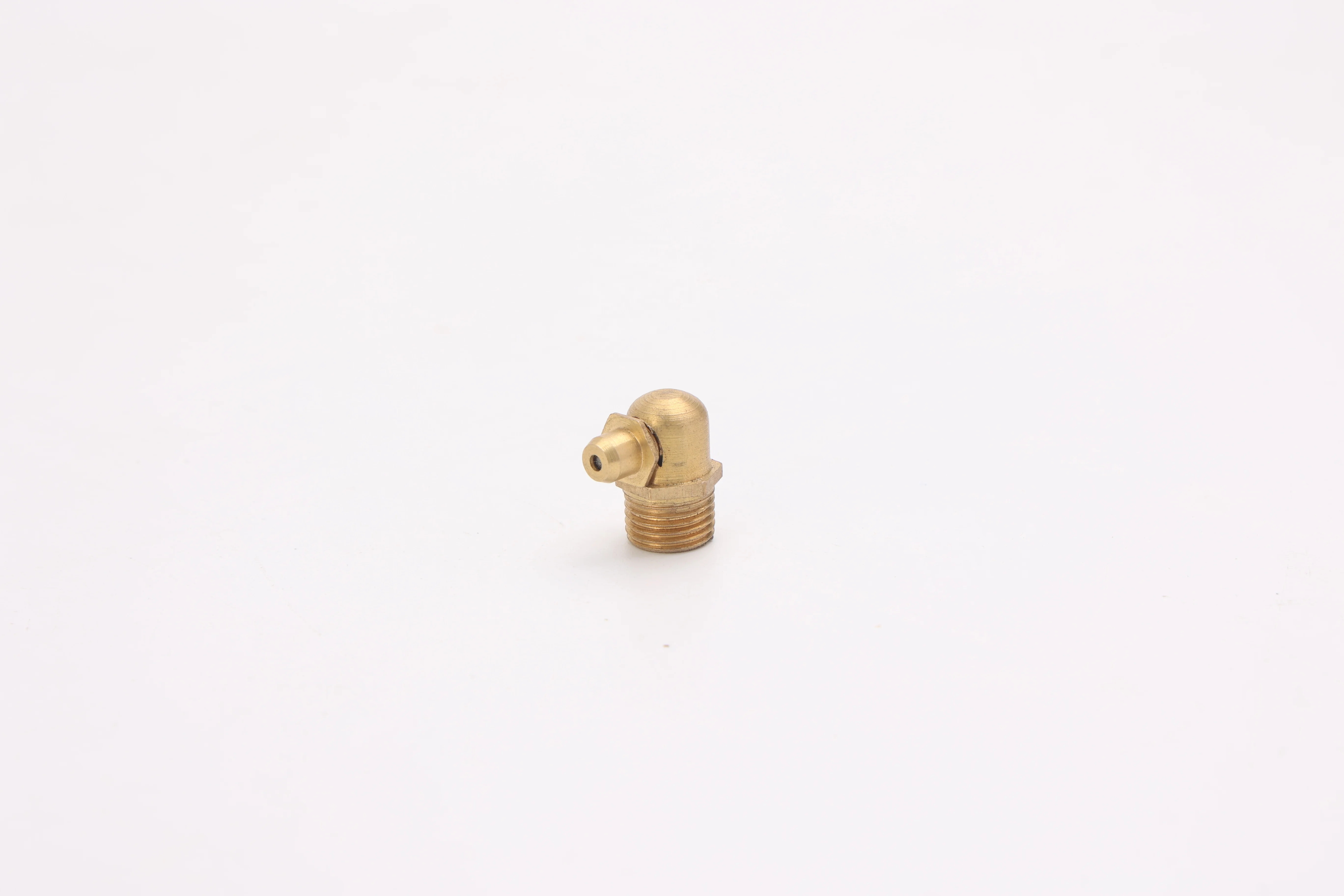 High Quality Brass Grease Nipple Oil Mouth Butter Gun Fittings 90 Degree Oil Lubricating Grease Fittings Nipple For Cars