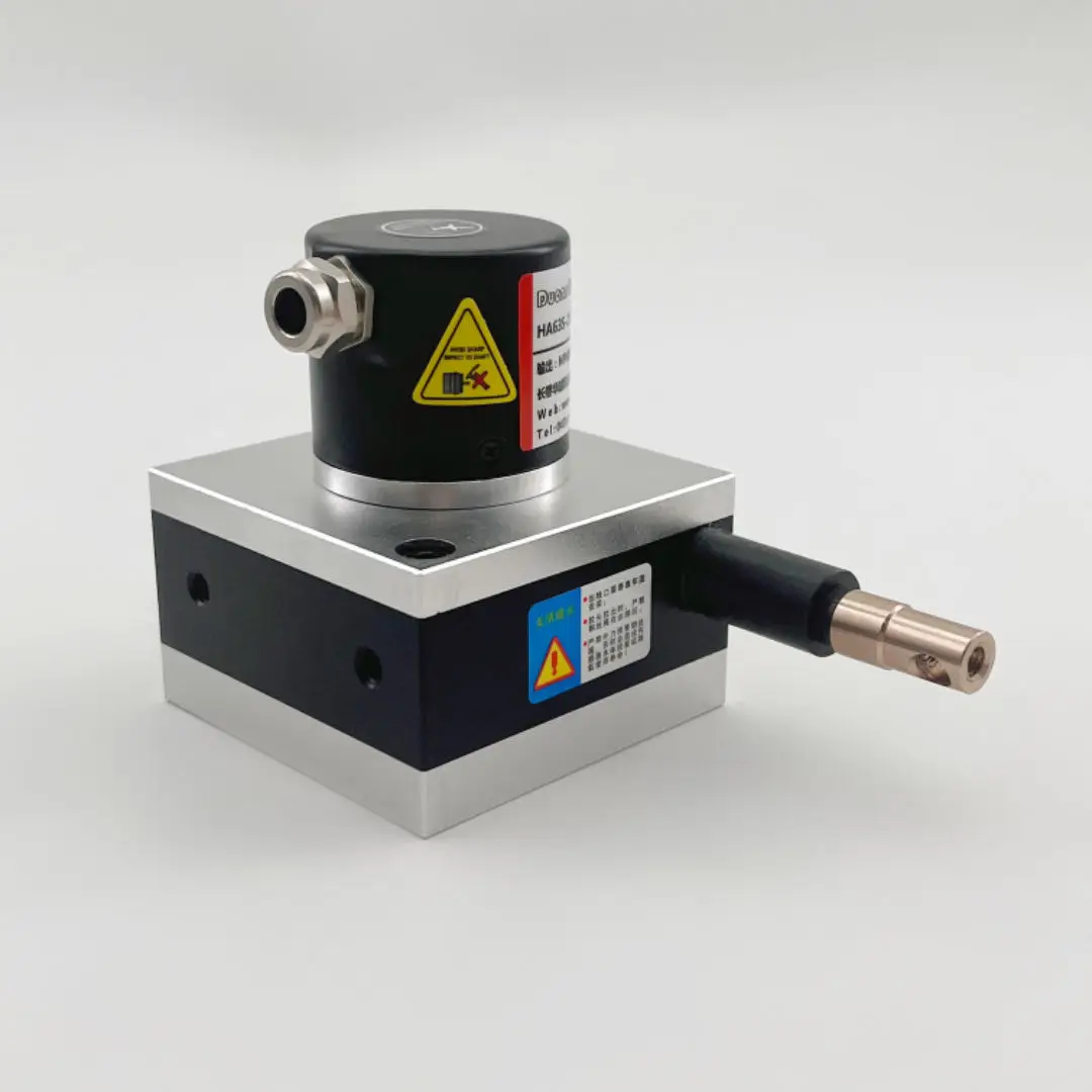 0-1500mm linear wire encoder 4-20mA 0-10V 0-10K output draw wire sensor