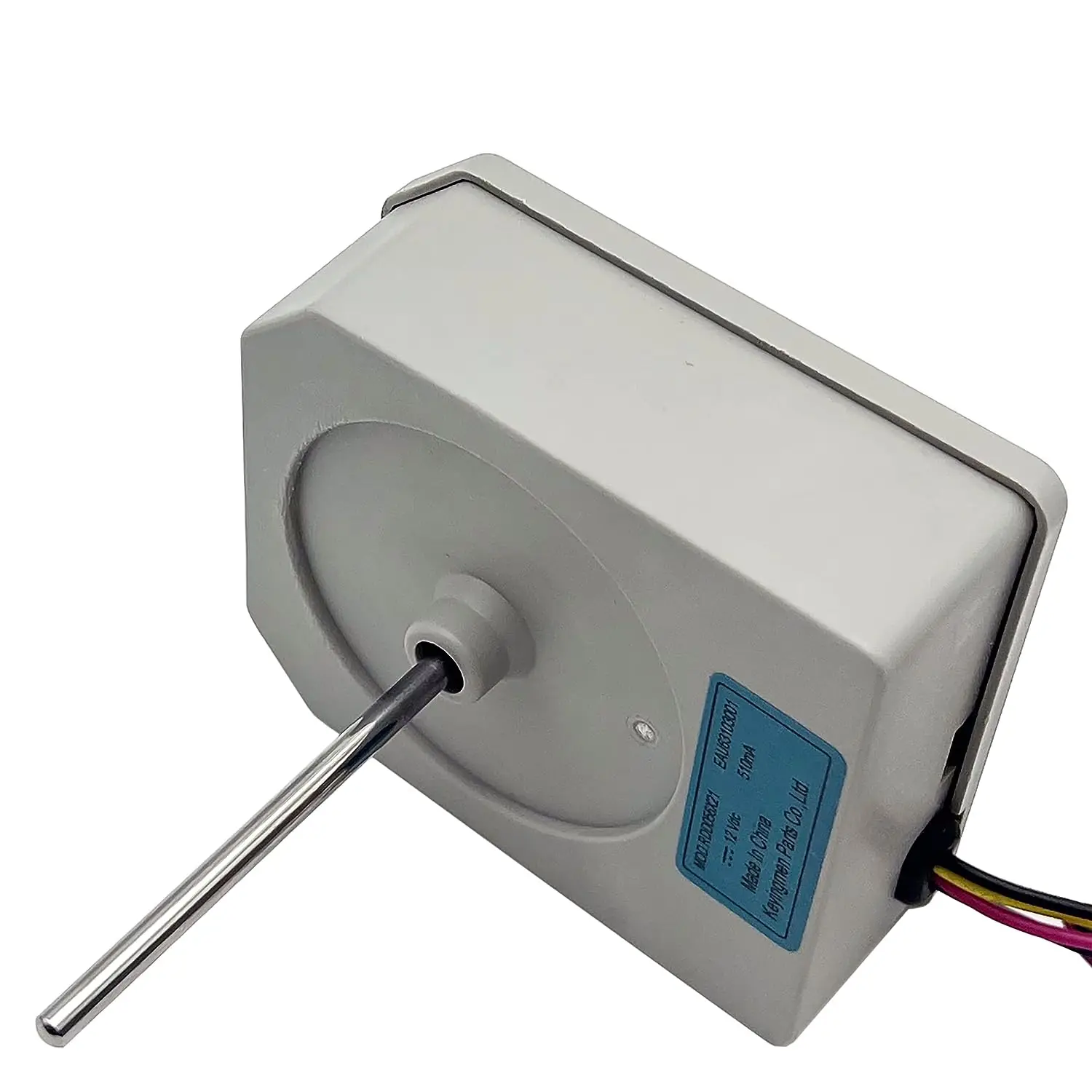EAU63103012 Refrigerator Freezer Fan Motor Compatible with L-G Refrigerator Replace EAU63103001 DC 12V 0.51A Shaft Length: 47mm