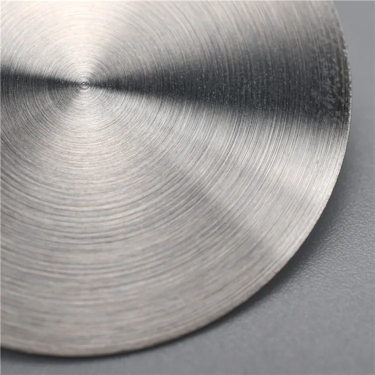 Круглая металлическая пластина из нержавеющей стали 0,3 мм, винтажные металлические знаки на заказ