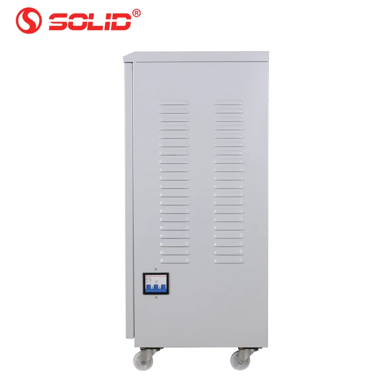 Servo Motor Control 3 Phase 380V 415V 440V Stabilizer 15KVA Three Phase AVR Automatic Voltage Regulator Stabilizer