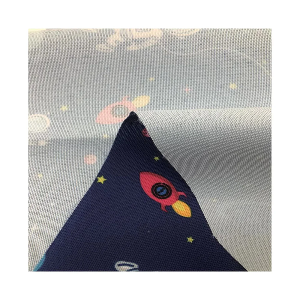 Manufacturer Supplier PU Coated Waterproof  100%Polyester Customizable Pattern waterproof 600D*600D Printed Oxford Fabric For