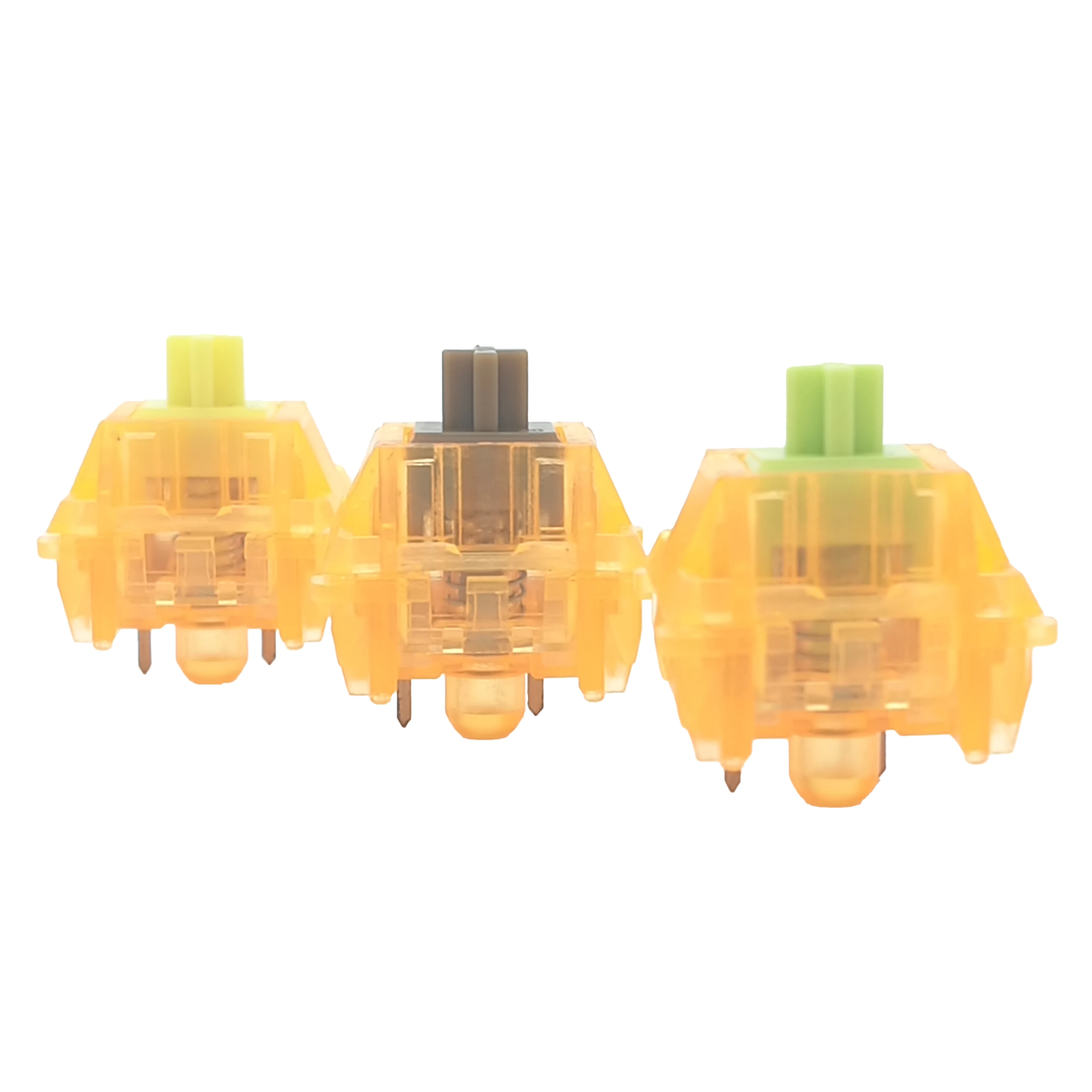 Tecsee Gaming Computer Yellow/Black/Red/White Mechanical Keyboard Switch Linear Tactile Mechanical Push Button Switches