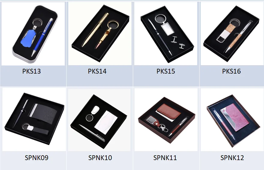 Cheap and in stock fast delivery customized logo promotional gift pen with key ring corporate promotional gift items