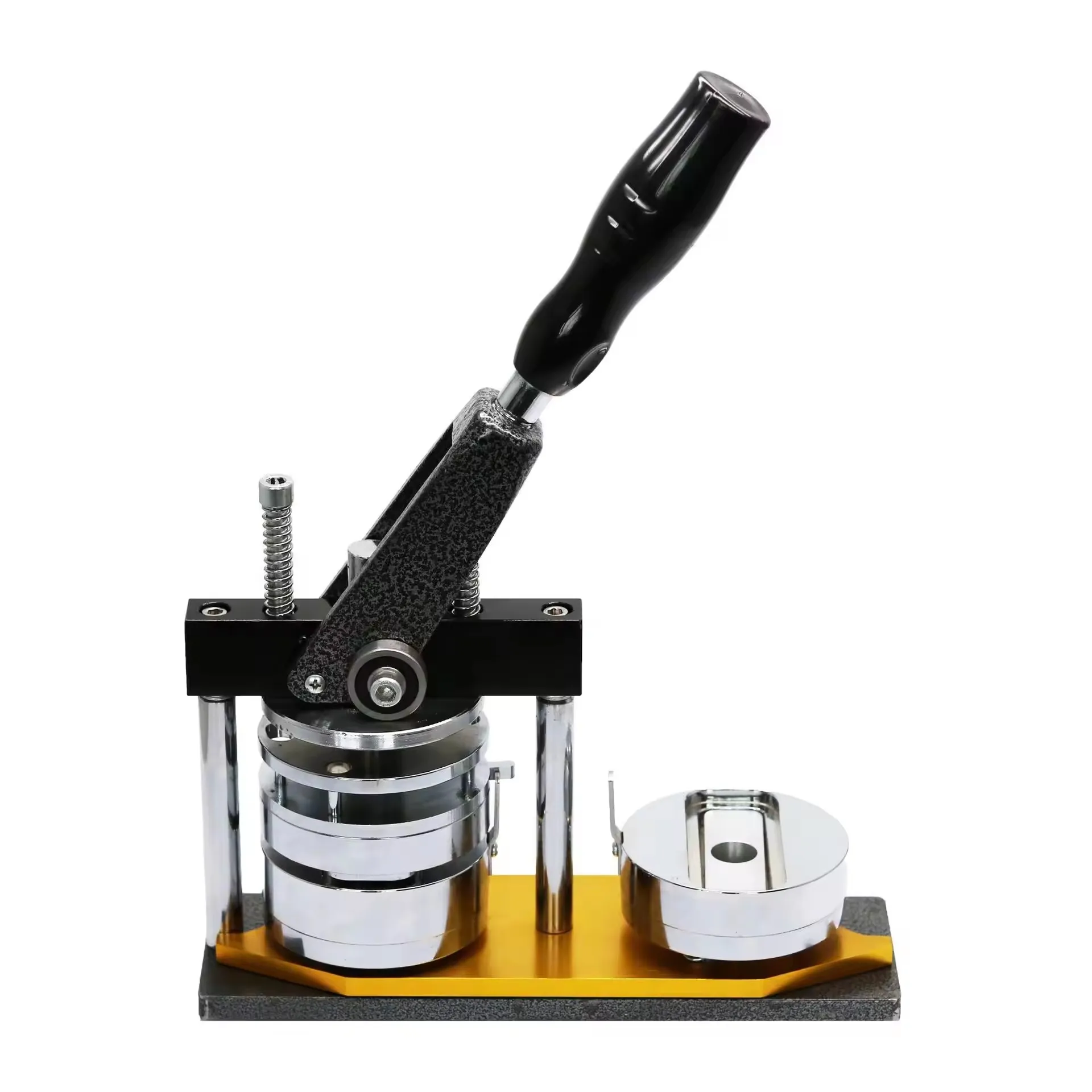 68*24MM Manual Rectangle Badge Maker Machine Metal Tinplate Badge Making Machine With Mold