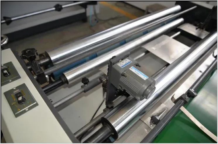 Maoyuan Dual Heating Rollers Wrapping Outer Paper Laminating Machine With Accurate And Adjustable Pressure Value