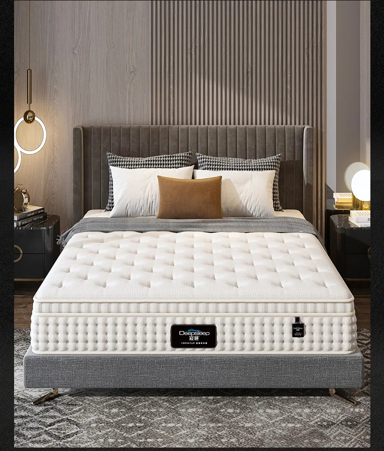 5-star Hotels High Quality Hybrid Mattress Queen King Size Pocket Spring Gel Memory Foam for Bedroom Home Furniture