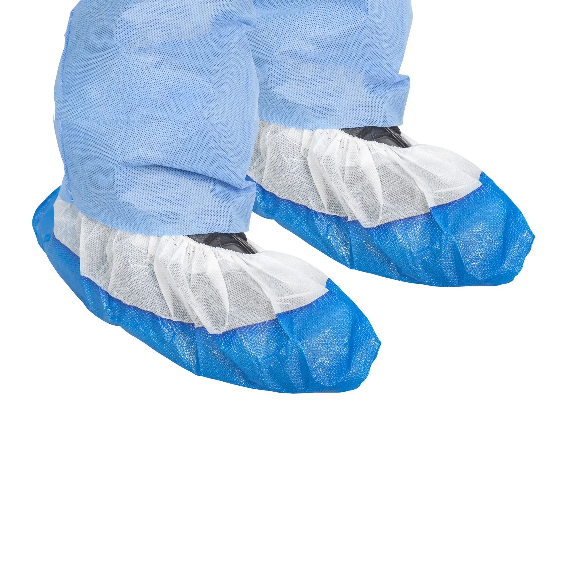pp+cpe shoe cover Not Easy To Break Disposable Waterproof shoe cover Nonslip Shoe Cover