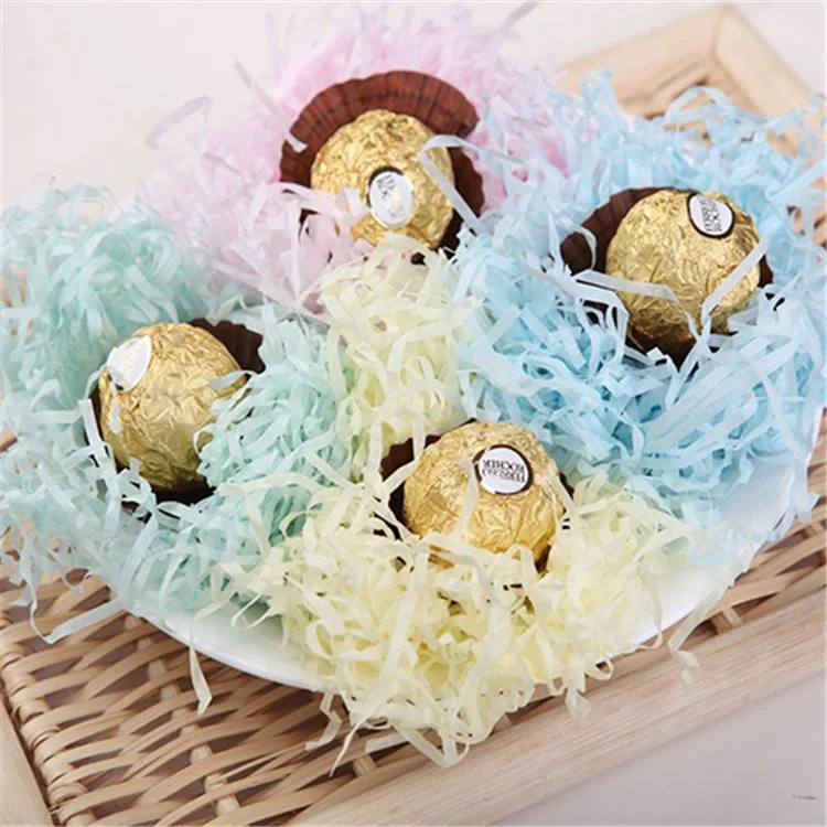 China Wholesale Thin Raffia Filling Shredded paper