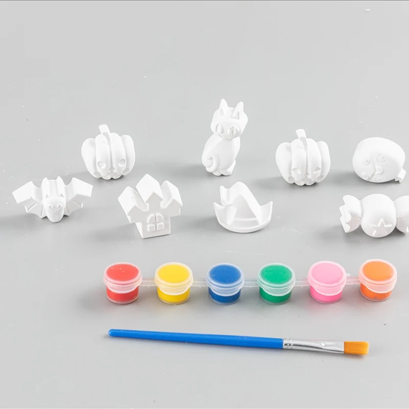 Frog Plaster Model Coloring Toys Kids Painting Craft Kits for Creative Decorating and Art Expression