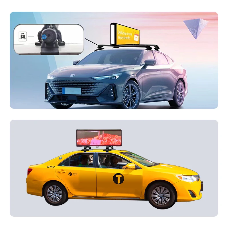 P5 открытый автомобиль такси верхний светодиодный дисплей экран панели дисплея для автомобиля рекламный